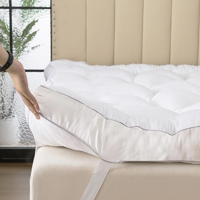 SHOUREN Memory Foam Mattress Topper Full by SHOUREN