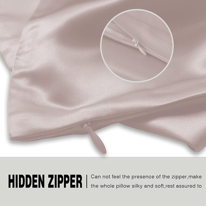 Mulberry Silk Pillowcase for Hair and Skin Standard Size 20"X 26" Pillow Case - Image 4