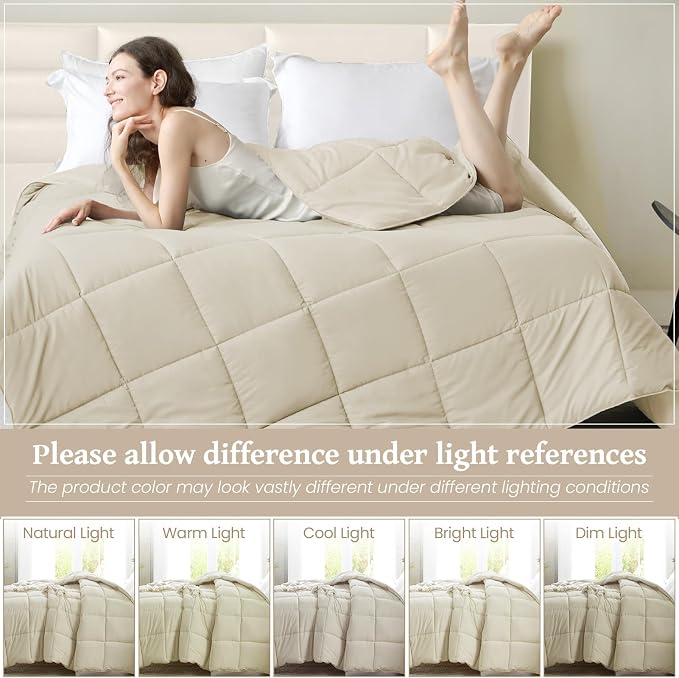 Homelike Moment Twin Comforter Duvet Insert - Image 4
