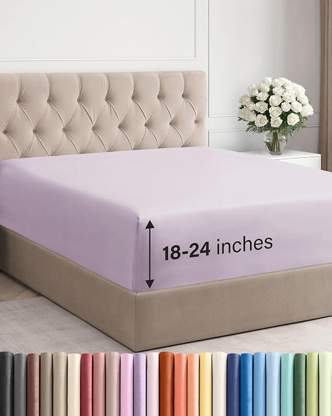 Extra Deep Queen Fitted Sheet by CGKUnlimited