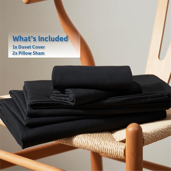 Nestl Black Duvet Cover Full Size - Image 9