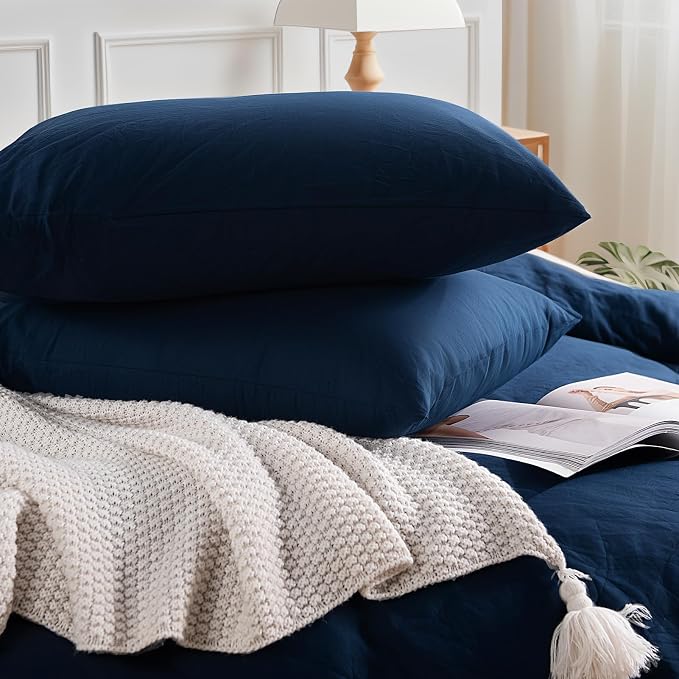 NEXHOME PRO King Duvet Cover Set, 100% Certified Organic Cotton - Image 5