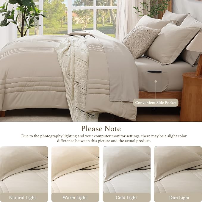 Monbix California King Size Comforter Set - Image 6