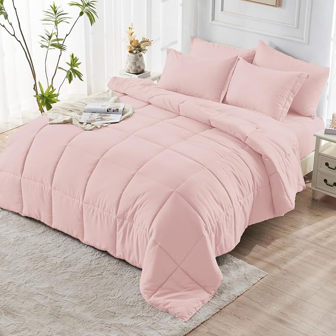 JOLLYVOGUE Twin XL Comforter Set, Ultra-Soft Bed in a Bag Twin XL Size 5 Pieces - Image 8