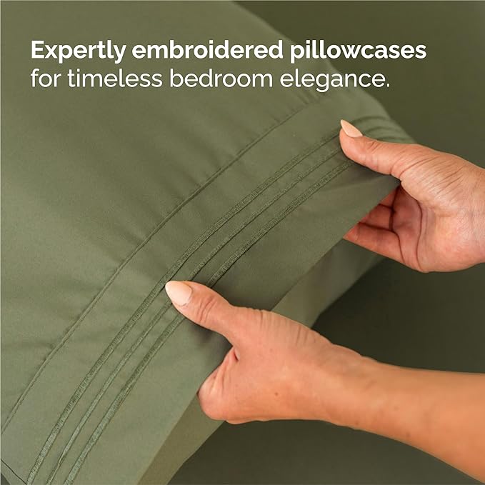 King Size 4 Piece Sheet Set - Image 6
