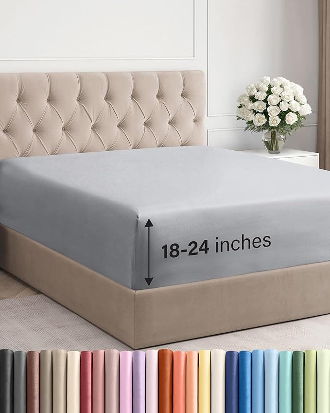 Extra Deep Queen Fitted Sheet by CGKUnlimited