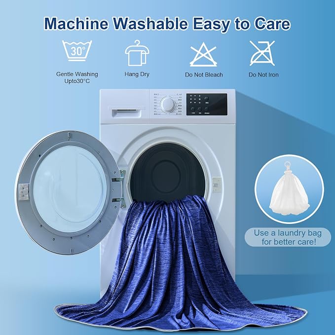 KMUSET Cooling Blanket King Size, Double Sided Summer Cooling Blankets - Image 7