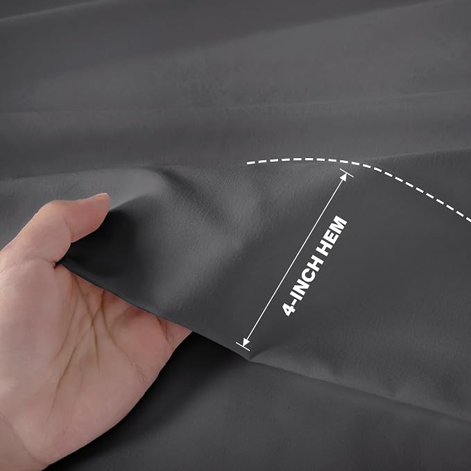Lavisun Twin Flat Sheets Only, 6 Pack Soft Brushed Microfiber Bedding Sheets - Image 3