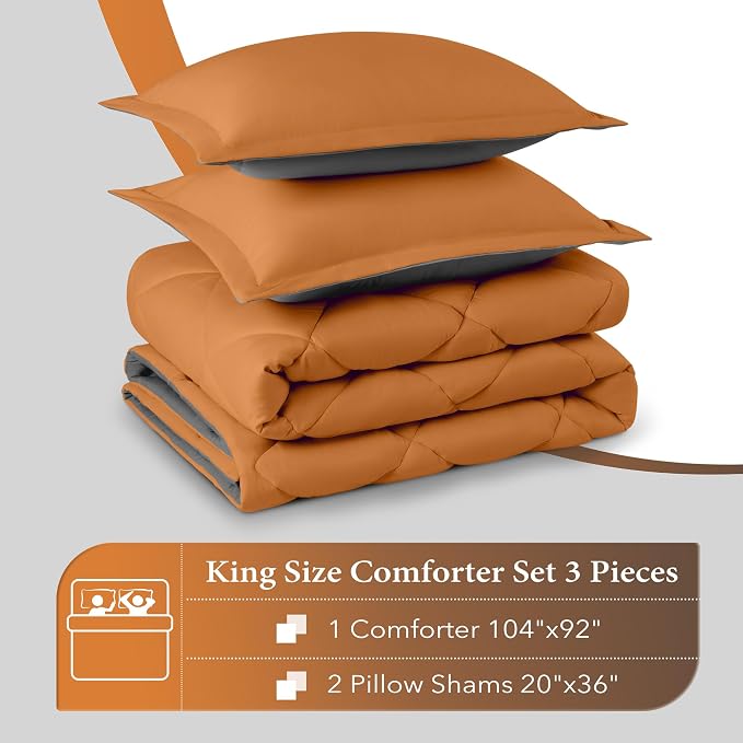 downluxe King Size Comforter Set - Image 6