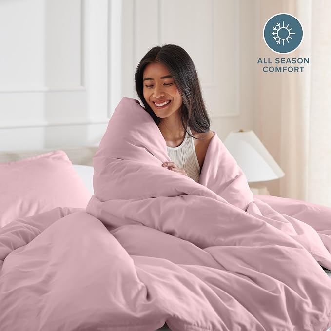 Bare Home Bedding Duvet Cover Queen Size - Image 3
