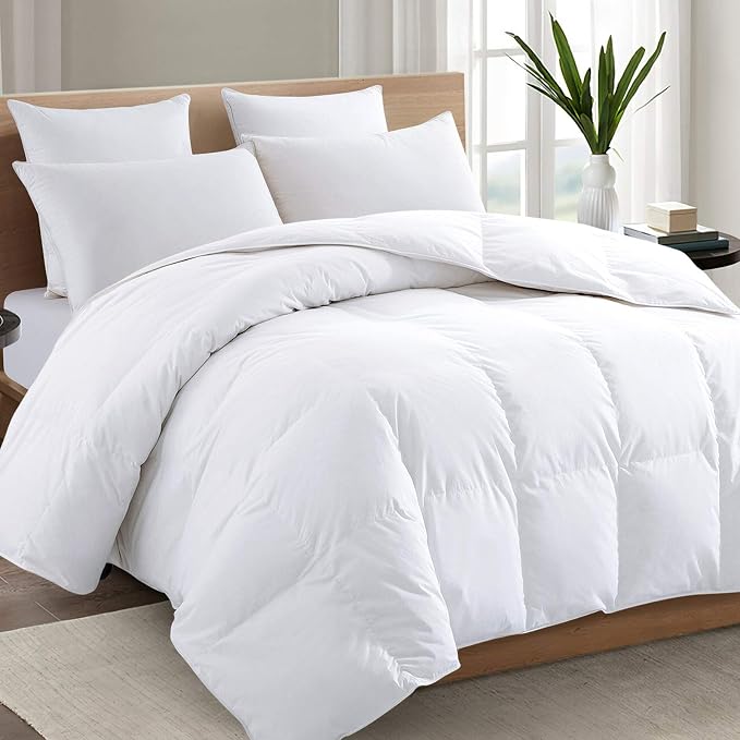 TEXARTIST Premium 2100 Series Full Comforter All Season Breathable White by TEXARTIST