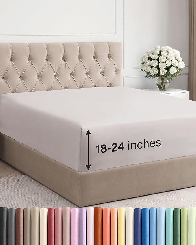 Extra Deep Full Fitted Sheet by CGKUnlimited