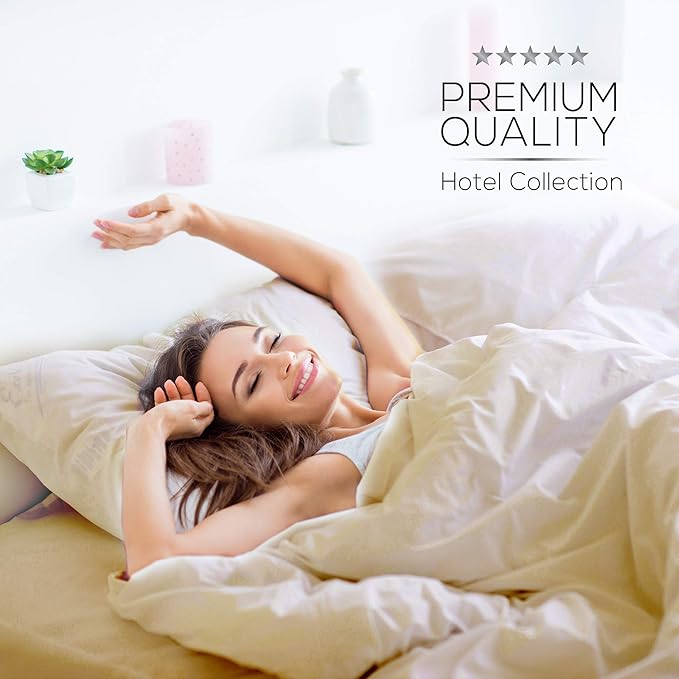 Mueller Ultratemp Bed Sheets Set, Super Soft 1800, 6 Piece California King - Image 8