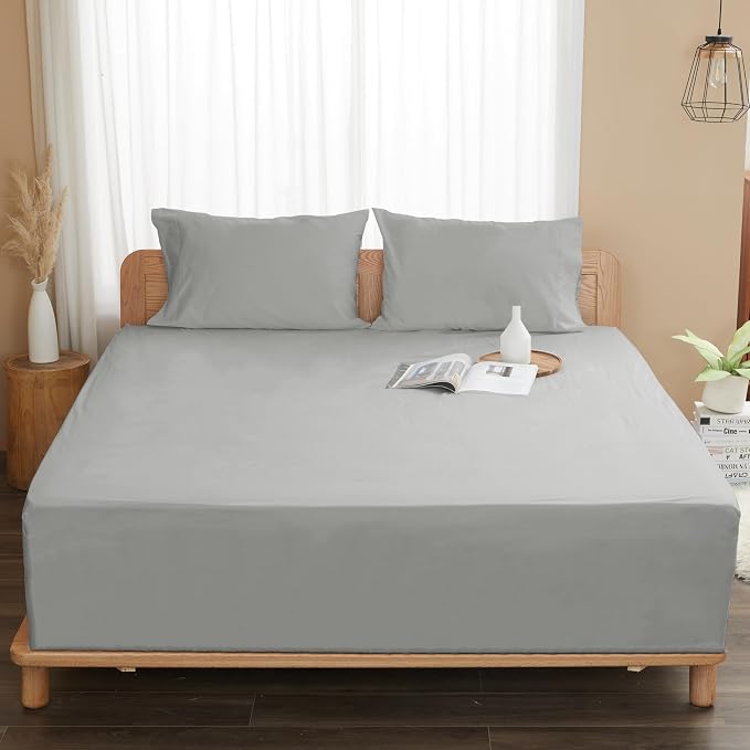 Sunflower King Fitted Sheet, 1-Piece Deep Pocket Fitted Bottom Sheet 16" - Image 8