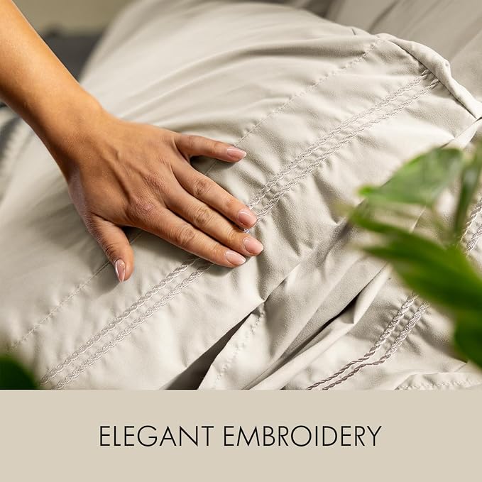 ClevaHome King Size Sheet Set - Image 4