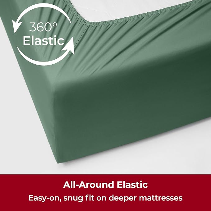 Mellanni Extra Deep Split King Sheets - Image 5