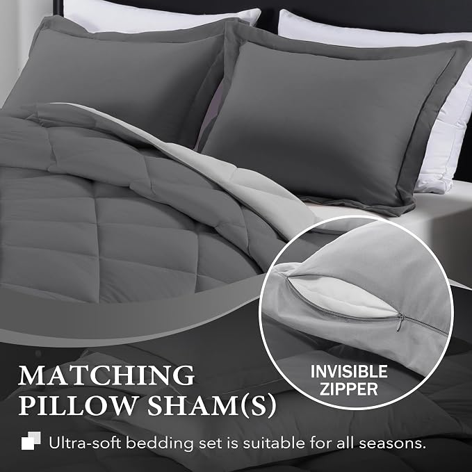 downluxe Queen Comforter Set - Image 3