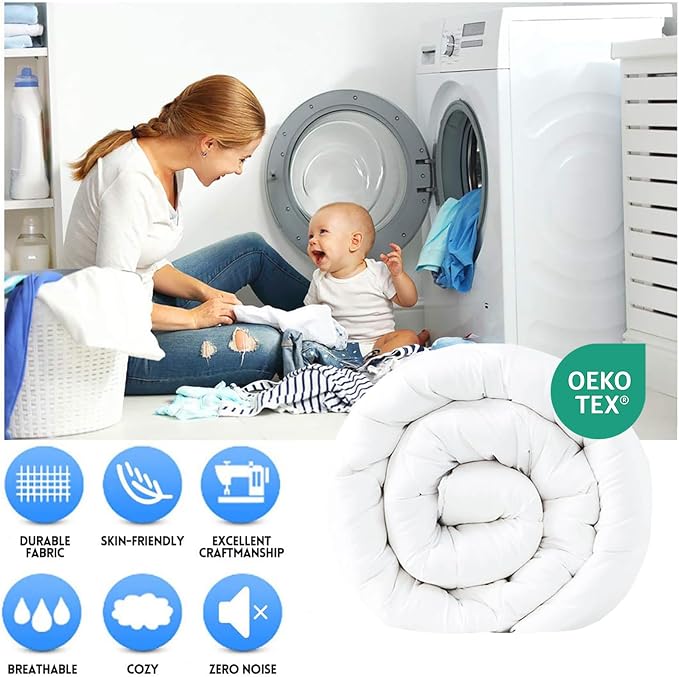 EASELAND Full Size Down Alternative Comforter - Image 2