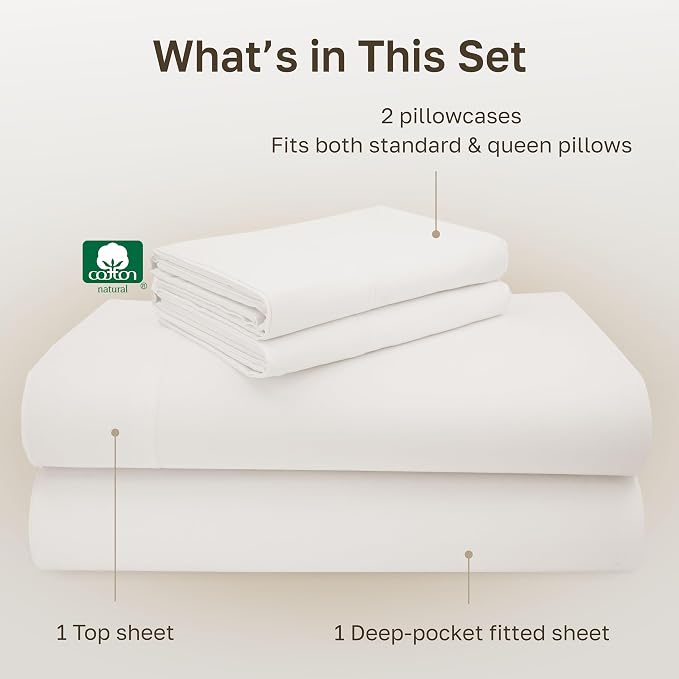 California Design Den Queen Size Sheet Set - Image 4