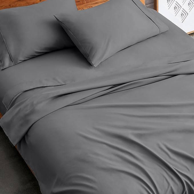 Bare Home Queen Flat Sheet - Image 6