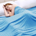 Topcee Cooling Blanket Throw- 50"x60" Summer Cooling Throw Blanket by Topcee%E2%80%94ForYourGoodSleep
