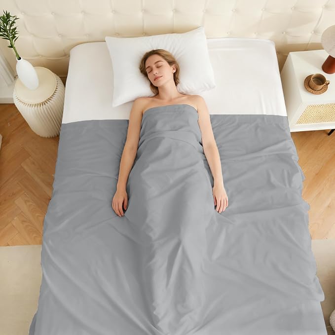 Queen Flat Sheet Only, 1 Pack Top Bed Sheets, Soft Breathable Brushed - Image 7