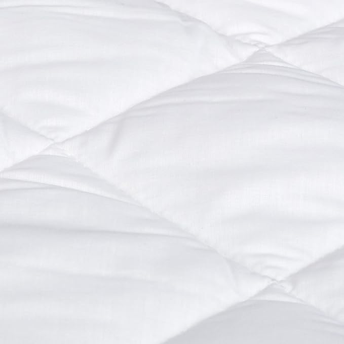 Amazon Basics Hypoallergenic Breathable Quilted Mattress Topper Pad - Image 5