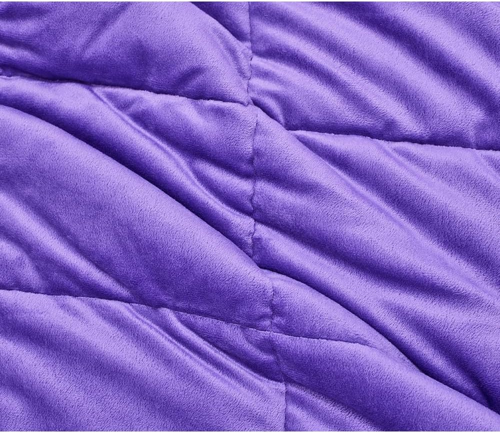 TONGDADA Minky Weighted Blanket | 40''x60'', 7lbs | Cozy and Soft Minky - Image 9