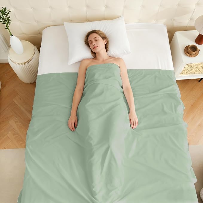 King Flat Sheet Only, 1 Pack Top Bed Sheets, Soft Breathable Brushed Microfiber - Image 7