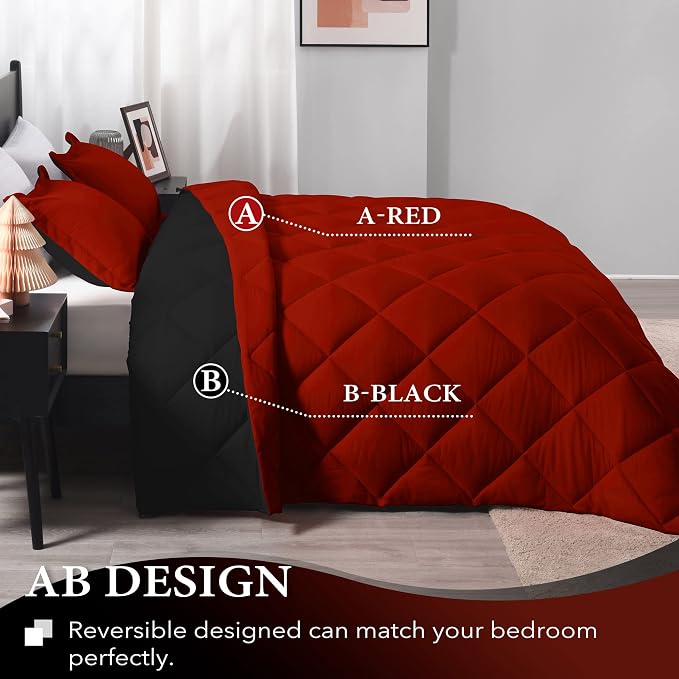 downluxe Queen Comforter Set - Image 4