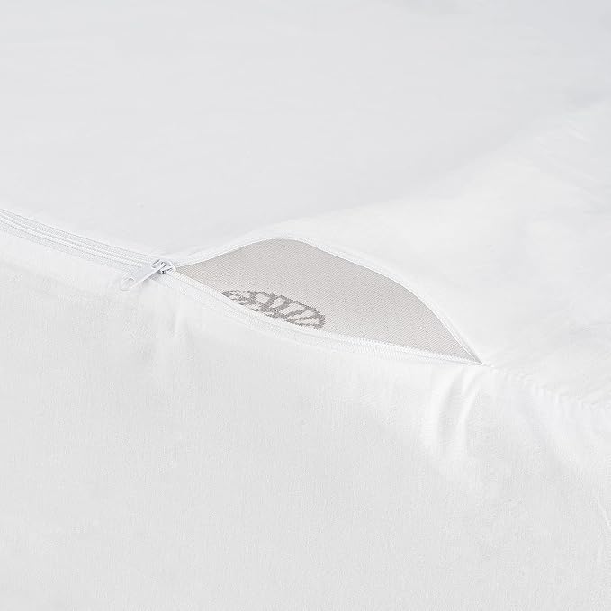 CirclesHome Wedge Pillow Cover 100% Cotton, Zippered Wedge Pillow Case Protector - Image 8