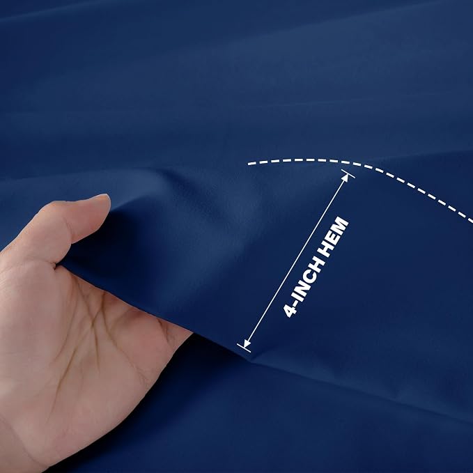 Lavisun Full Flat Sheets only, 6 Pack Bulk Top Sheets - Image 3