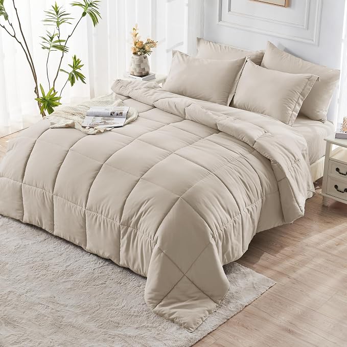 JOLLYVOGUE Twin XL Comforter Set, Ultra-Soft Bed in a Bag Twin XL Size 5 Pieces - Image 8