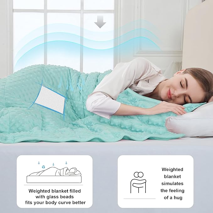 Alomidds Weighted Blanket, Heavy Blankets - Image 4