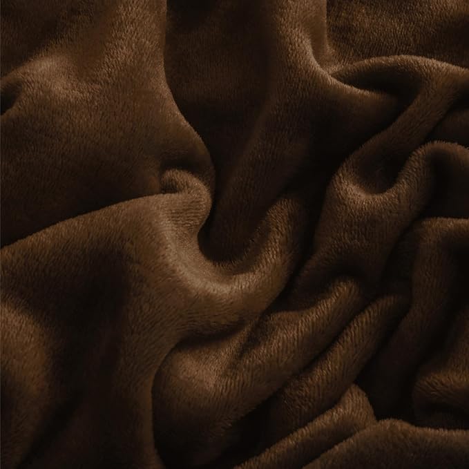 BEDELITE Flannel Sheets Full Size Brown - Image 5