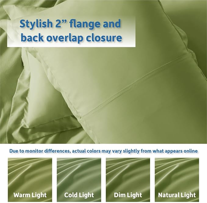 Nestl Calla Green Duvet Cover Full Size - Image 8
