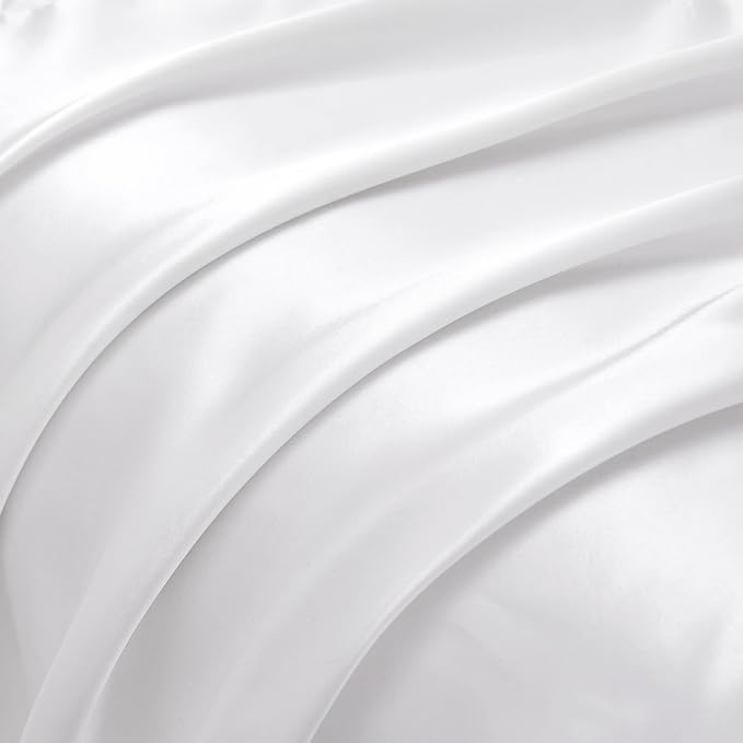 Satin Pillowcases with Zipper （20x26）, Standard Size Pillowcases Set of 2 - Image 5