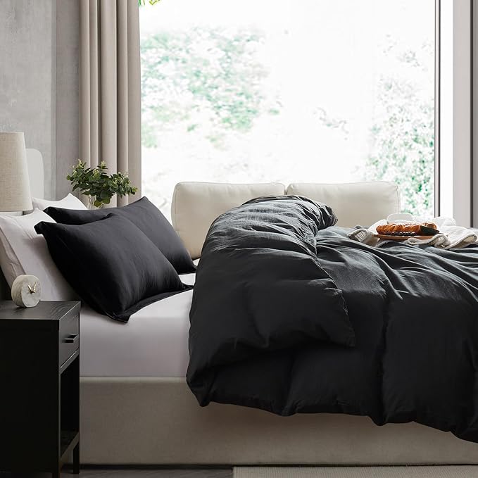 Nestl Black Duvet Cover Full Size - Image 7