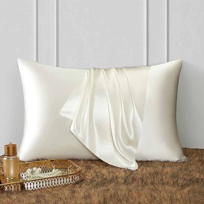 DISANGNI Silk Indulgence Set: Premium 22 Momme Mulberry Silk Pillowcase & Eye - Image 4