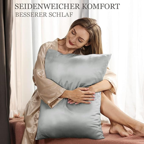 Adubor Silk Pillowcase 80 x 80 cm - Image 2