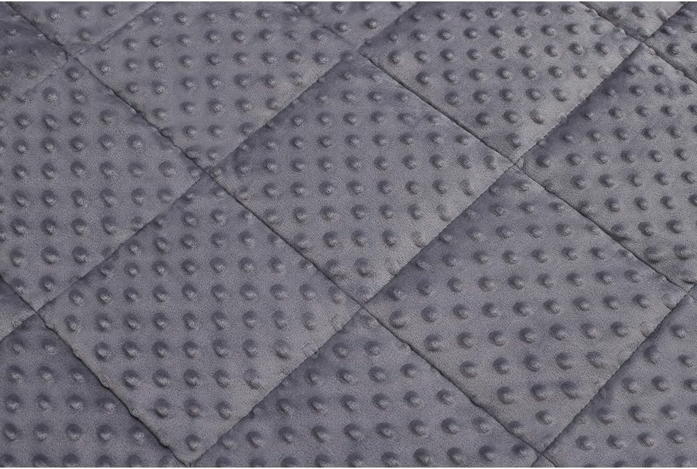 TONGDADA Minky Weighted Blanket | 40''x60'', 10lbs | Cozy and Soft Minky - Image 8
