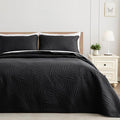 Exclusivo Mezcla Twin Quilt Bedding Set, Lightweight Black Quilts Twin Size by ExclusivoMezcla