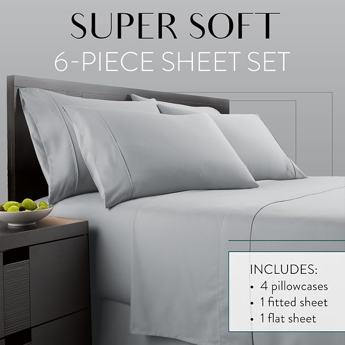 Danjor Linens Bed Sheet Set Full Size - Image 2
