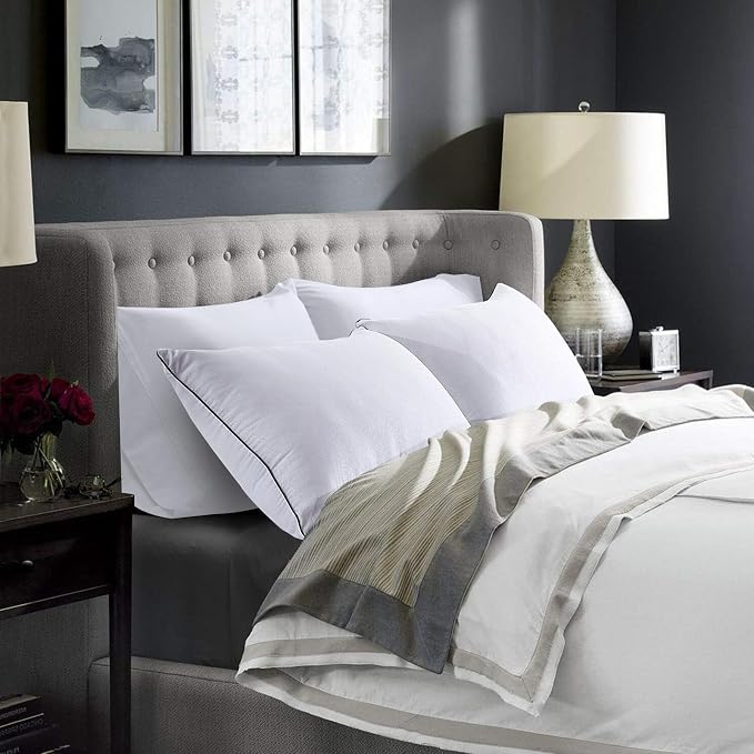 HUXMEYSON King Size Pillows Set of 4, Luxury Hotel Bed Pillows Set - Image 7