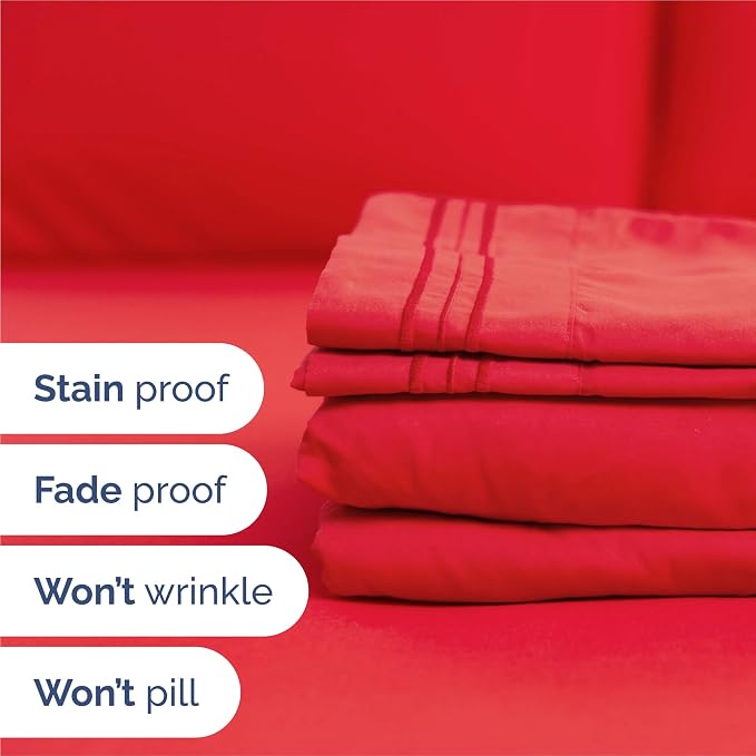 Split King Size 5 Piece Sheet Set - Image 5