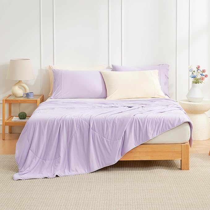 Cozy Bliss Cooling Comforter Queen Size, Cooling Blankets - Image 2