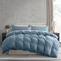 Nestl Stone Blue California King Duvet Cover Sets by Nestl