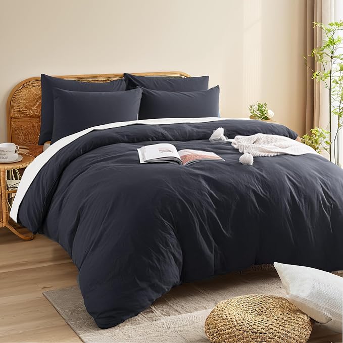 NEXHOME PRO Queen Duvet Cover Set – 100% Certified Organic Cotton - Image 3
