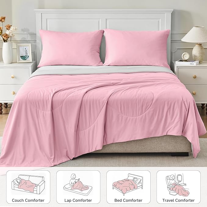 HOMFINE Cooling Comforter Japanese Double-Sided Cold Tech Fabric Cooling Blanket - Image 6
