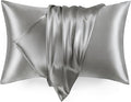 Love's cabin Satin Pillowcase Set of 2 Queen Size 20x30, Cooling Pillow Covers by Lovescabin